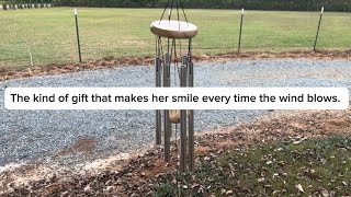 ✨ Charming Porch & Garden Wind Chime | “You Are So Loved” Message 🎶 screenshot 5