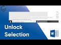 3 Ways Word Selection Is Locked How To Unlock Selection In Microsoft Wordвњ 2024 3 Ways Word Selection Is Locked How To Unlock Selection In Microsoft Wordвњ 2024