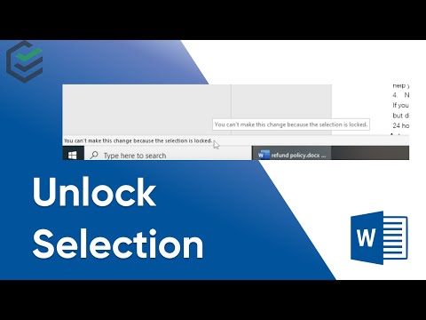 Video: Kaip atrakinti „Word“dokumentą, kuris užrakintas „Mac“redagavimui?