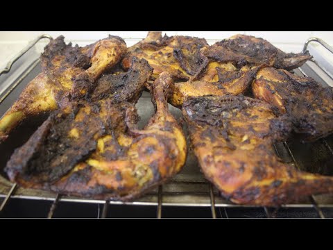 Easy Oven Grilled Chicken | Mum's Recipe | Ghanaian Style
