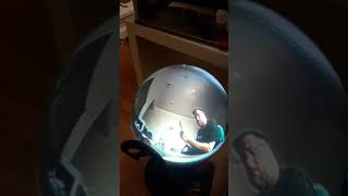 Globe display,  wide angle display