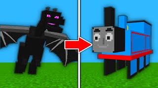 I remade every mob into Cartoon Characters in Minecraft