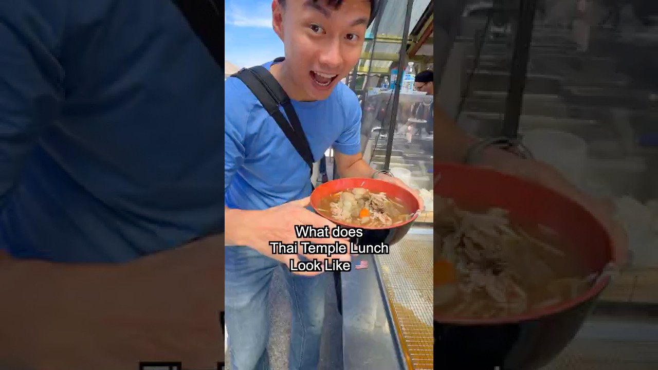 Обед в тайском храме