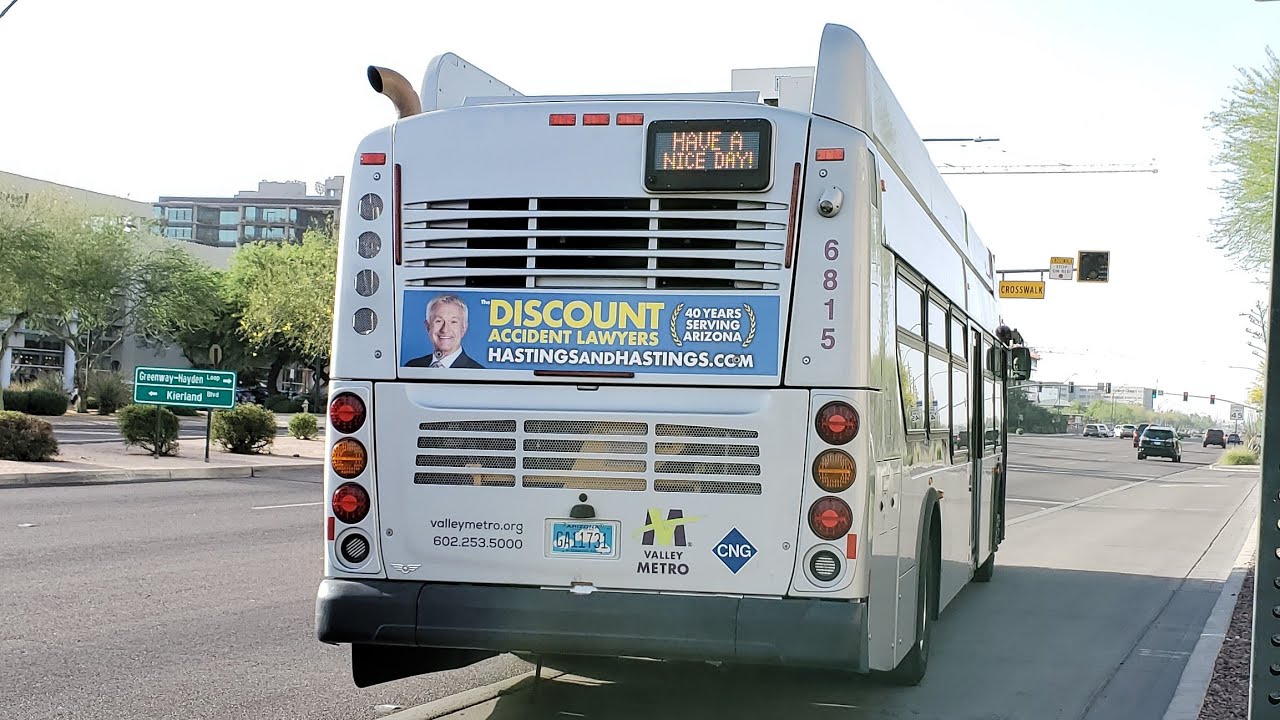 (RIDEON) Valley Metro 2018 New Flyer XN40 6815 YouTube