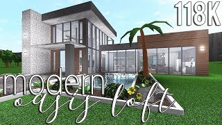 ROBLOX | Bloxburg: Modern Oasis Loft 118k