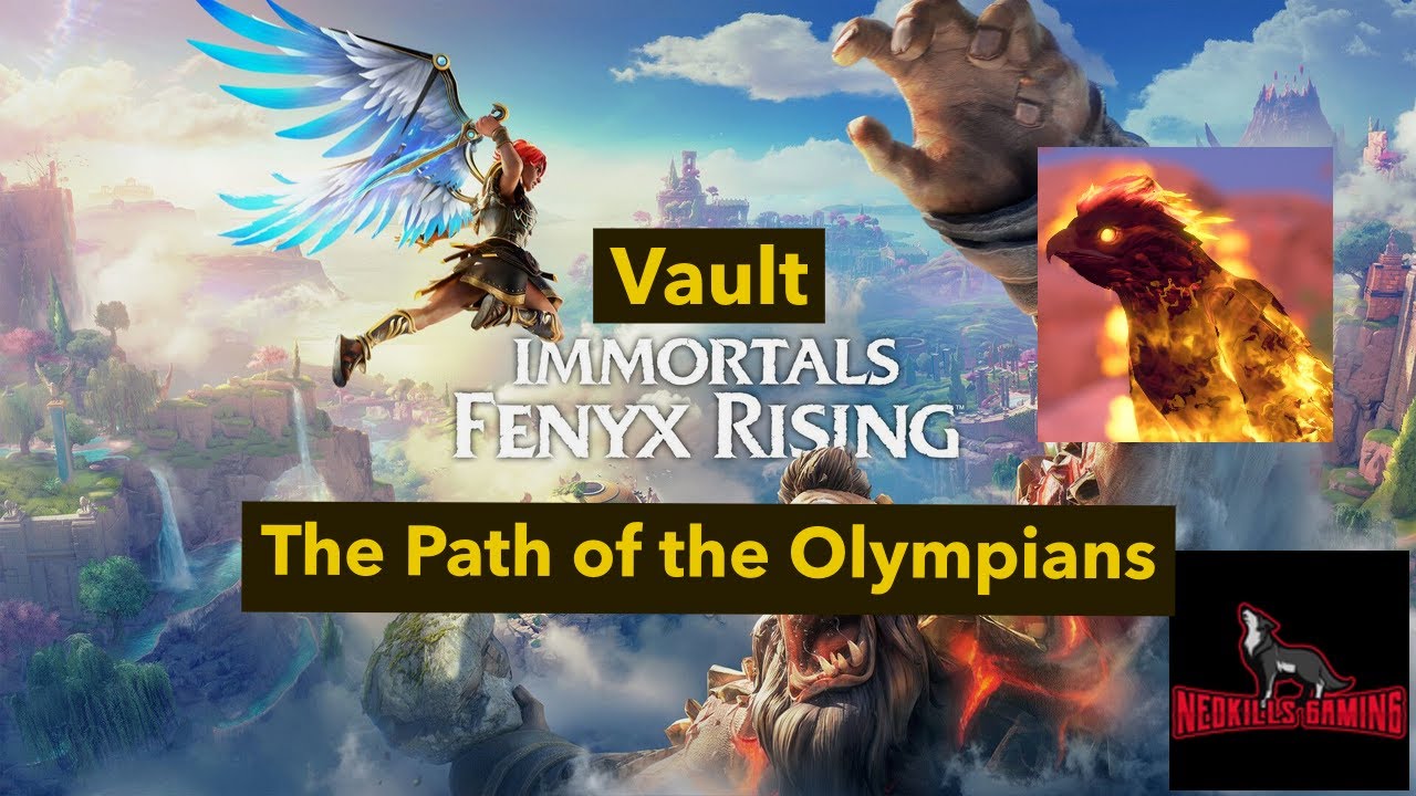 The Path of the Olympians Vault | Guide and Chest | Immortal Fenyx Rising