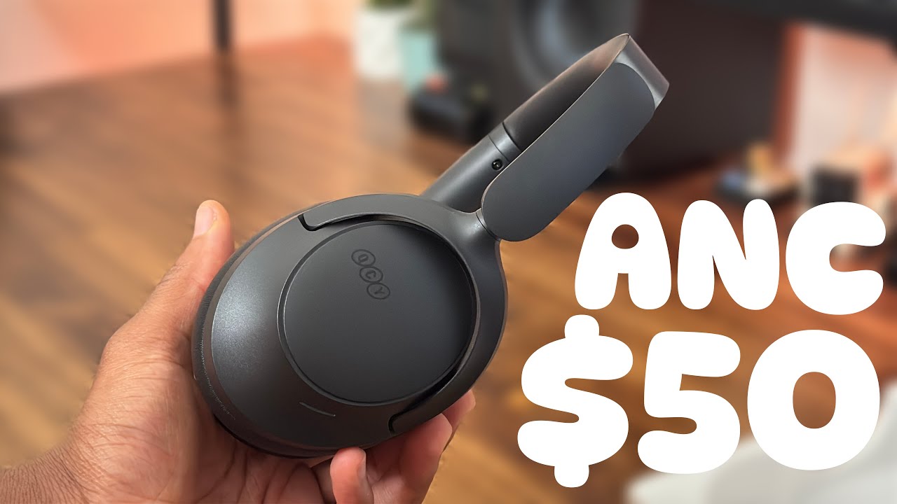 Отличные бюджетные беспроводные наушники с активным шумоподавлением - QCY H3S