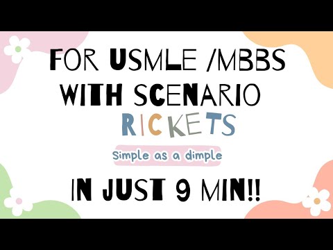 RICKETS PATHOPHYSIOLOGY| WITH CLINICAL SCENARIO| FOR USMLE/MBBS - YouTube