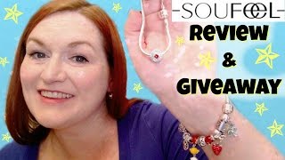 Soufeel Review & Giveaway, Jewelry Giveaway, Sterling Silver Charm Bracelet Giveaway Contest