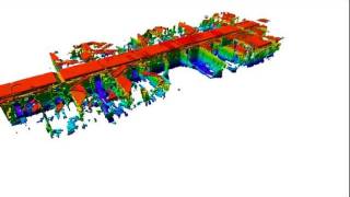 3D OctoMap of Building 079 at the Freiburg CS Campus