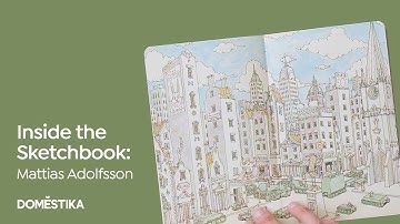 Ilustración. Inside the Sketchbook: Mattias Adolfsson - Domestika