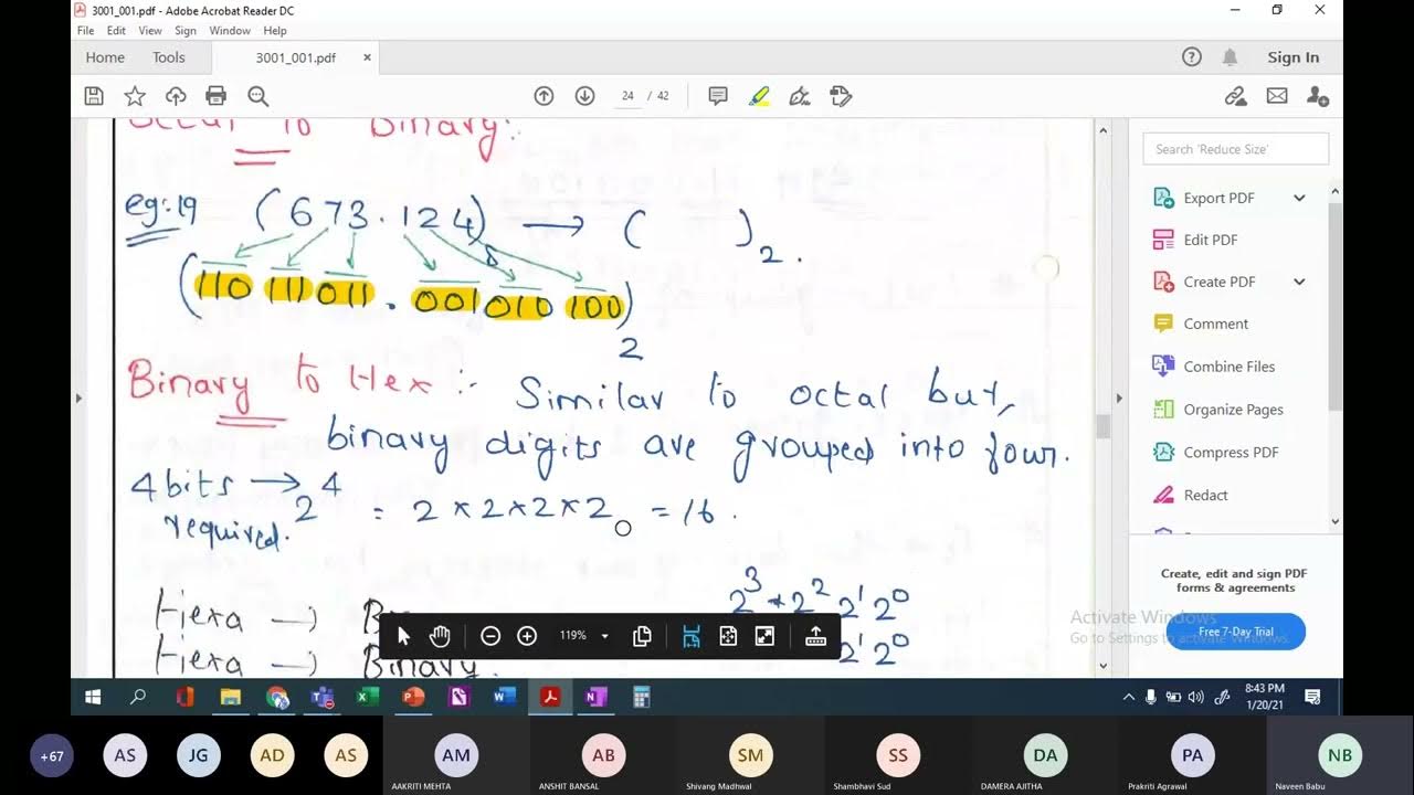 NUMBER SYSTEM FLOATING POINT CONVERSION YouTube