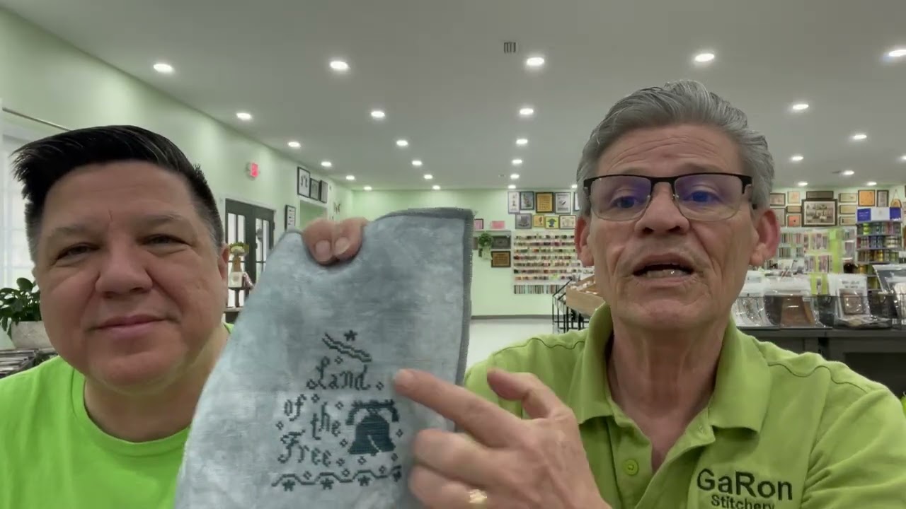 GaRon Stitchery – Flosstube 185: Back on Schedule