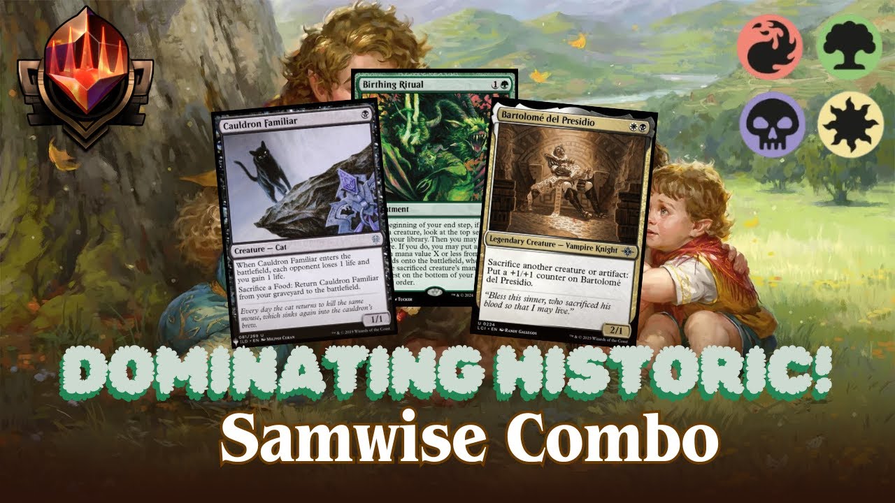 Dominating Historic! │Samwise Cat Combo Mtg Arena