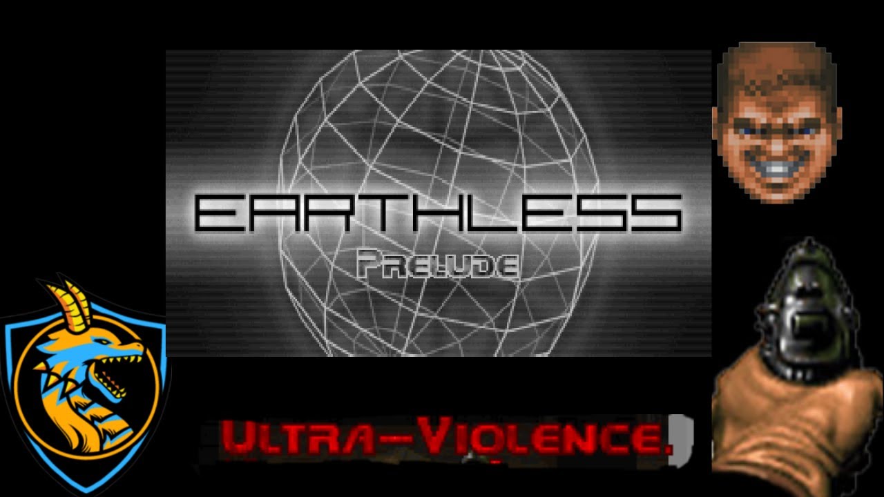 Doom Earthless: Prelude - 9  Skyopolis - 100% kills, items, secrets, Pistol start, Ultra Violence!
