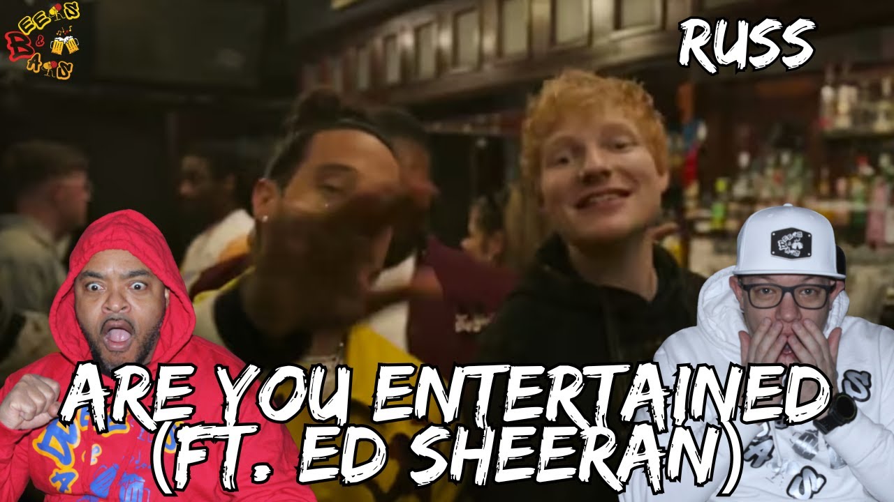Расс привёл Эда Ширана в свой мир...🔥 Реакция Расса на песню Are You Entertained (при участии Эда...