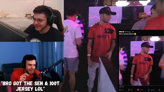 Tarik & Zombs Reacts To Fns & Som Supporting SEN & 100T In Crowd