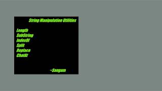 Java || String Manipulation Utilities - Length || SubString || IndexOf || Split || Replace || ChatAt