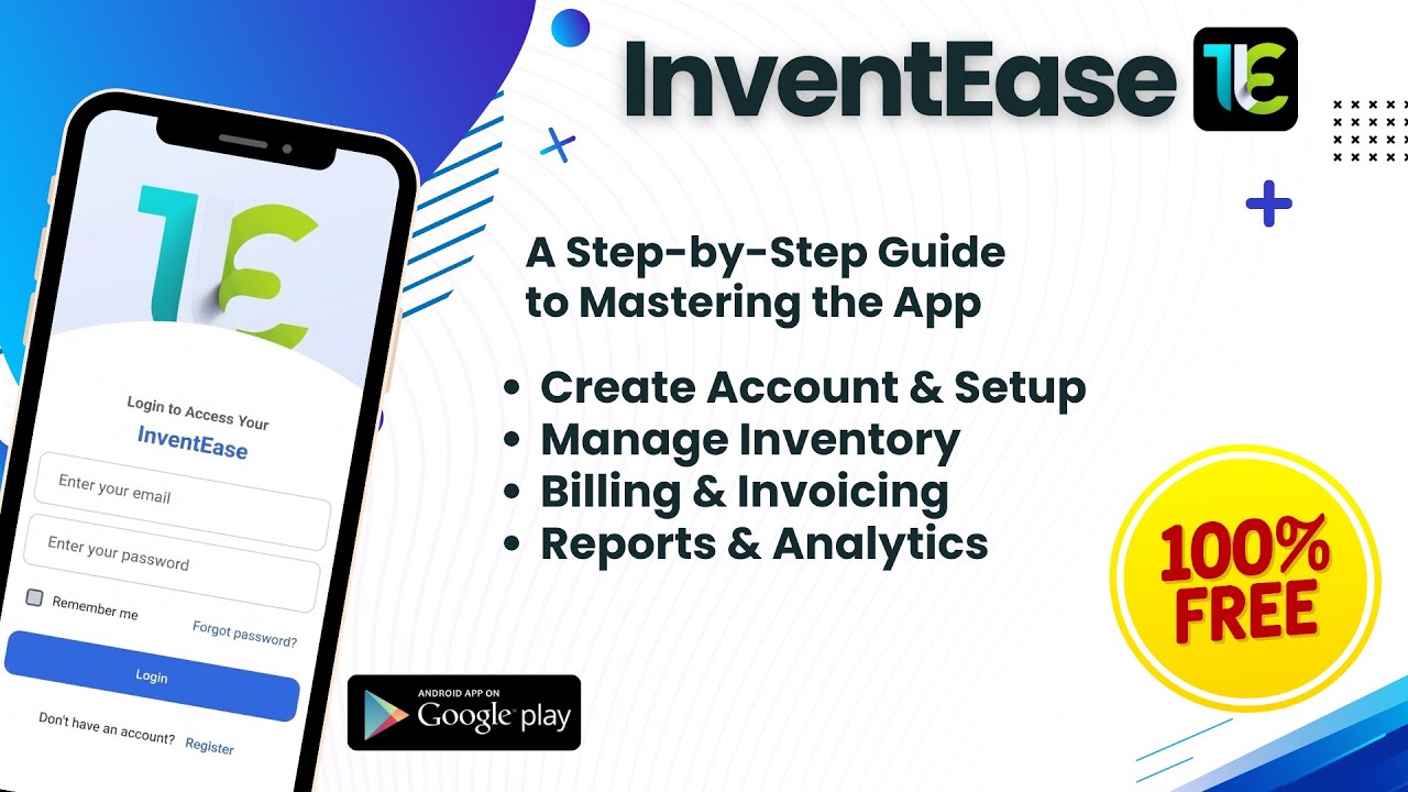 InventEase: Complete App Tutorial | Free Inventory & Billing App (2026)