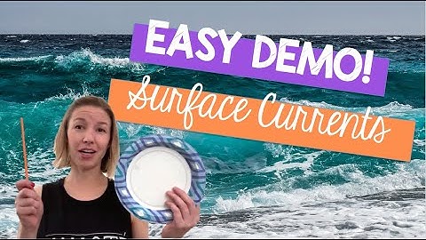 Surface current demonstration