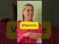 Welche Vitamine werden am häufigsten benötigt