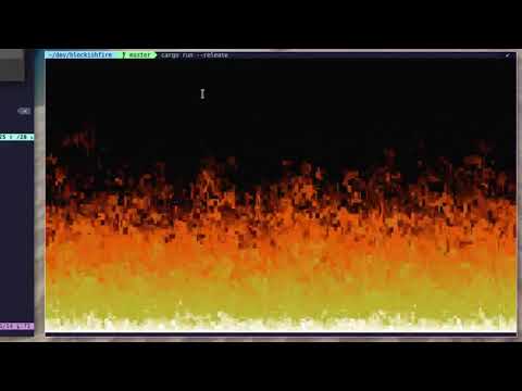 blockishfire: Doom fire in the terminal