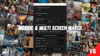 After Effects Template - Mosaic & Multi Screen Maker