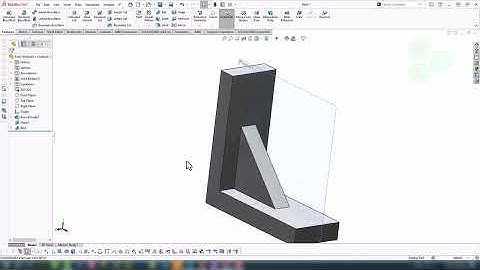 Solidworks 3D Exercises, Basic, Exercise 19