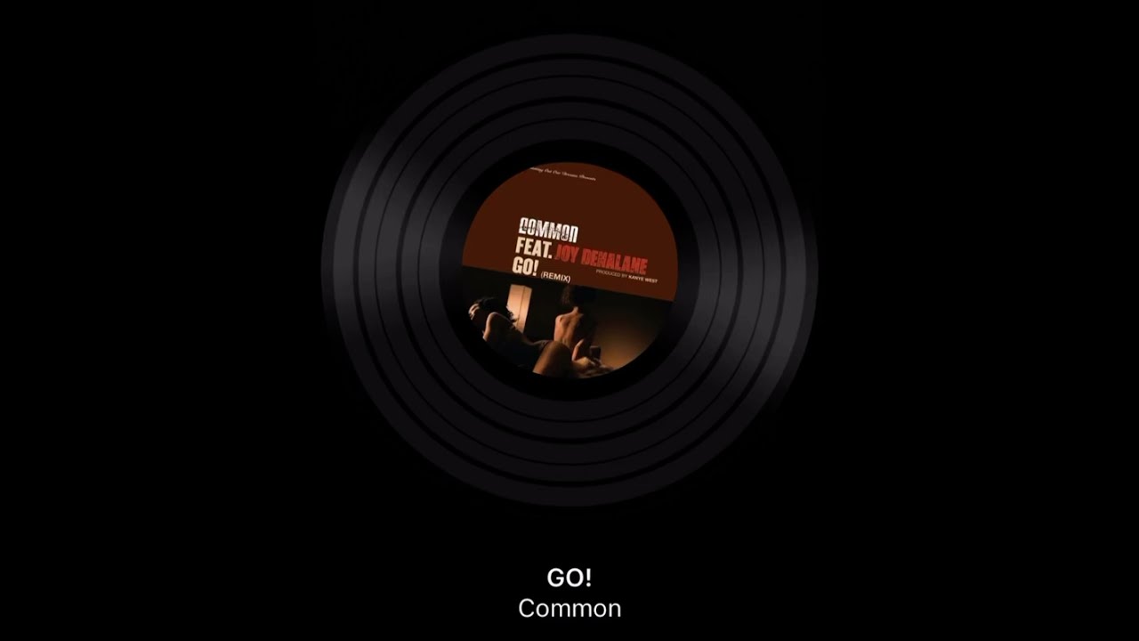 Common - Go! (Instrumental but only with backvoice “Go”)