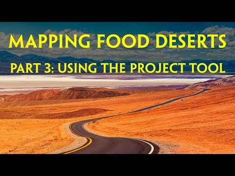 Mapping Food Deserts Part 3