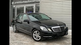 Mercedes E200 2012