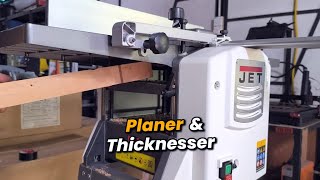 Mesin Ketam Kayu 2 in 1 | Planer & Thicknesser