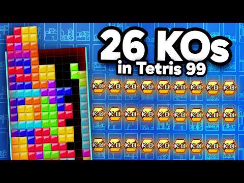 26 KOs in Tetris 99
