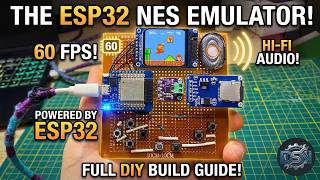 I Built Ultimate ESP32 NES Emulator: 60 FPS & Perfect Audio! (Full DIY Build)