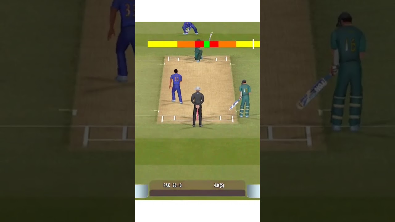 Overthrow drama in Real cricket 22| overthrow in 