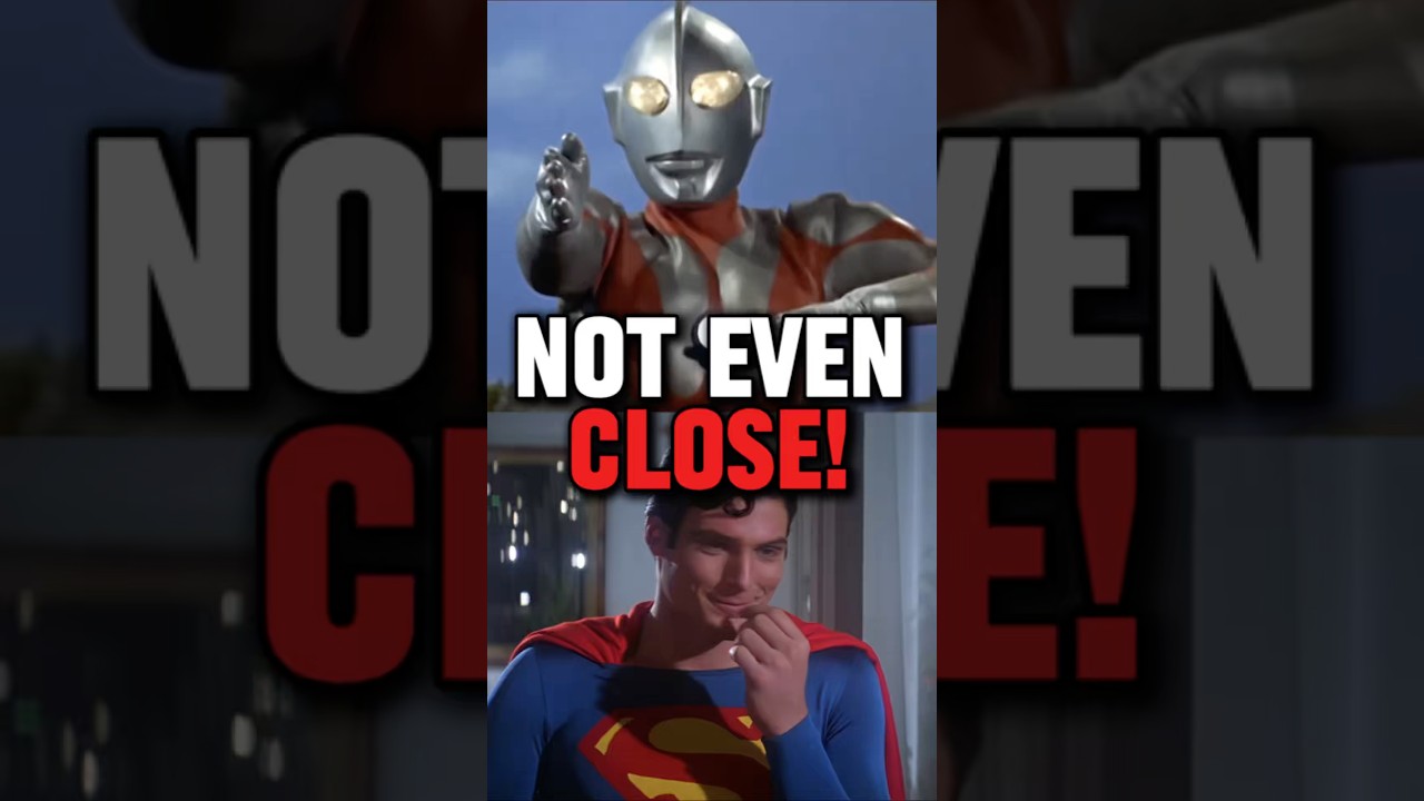 Почему битва Супермена и Ультрамена даже близко не похожа! 