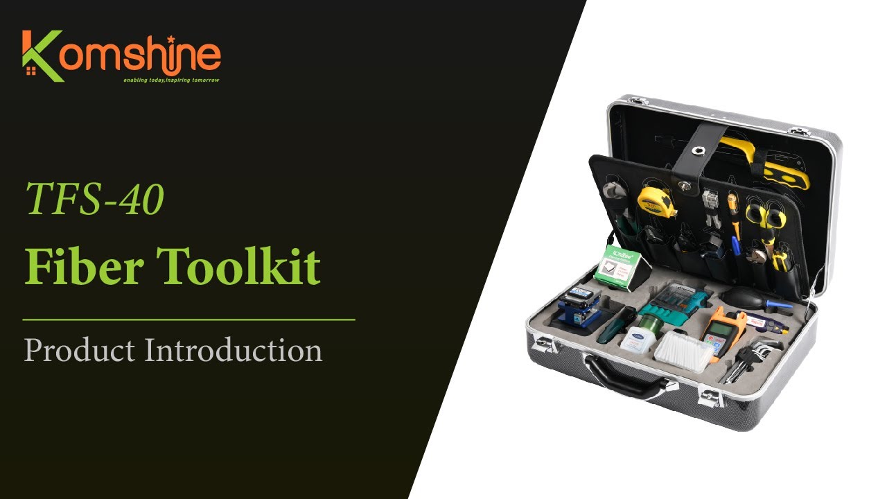 Optical fiber FTTH tool kits TFS 40