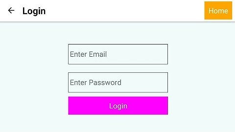 [Demonstration] React Native Login with php and MySQL
