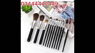 Beauty Makeup Brush Set 12-Piece Professional Makeup Tool Kit | Soft High-Quality Synthetic Bristles