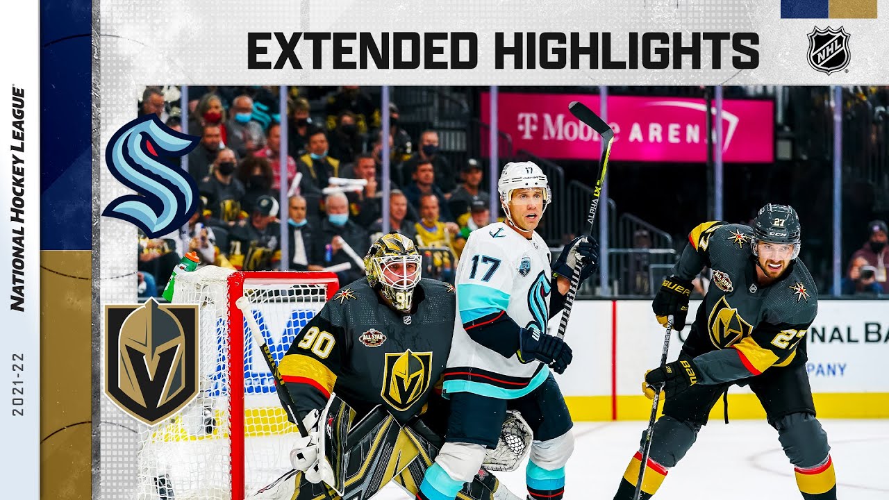 Seattle Kraken vs Vegas Golden Knights, Oct 12, 2021 HIGHLIGHTS