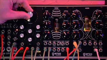 Fusion VCO 2/Fusion Mixer /Pico SEQ2/Pico LFO/S&H- Erica Synths & Altar Filter-Ritual Electronics