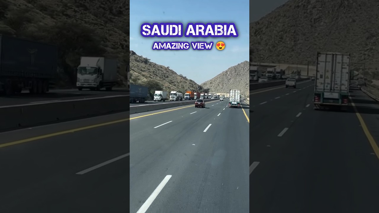 Saudi Arabia Highway | Taif Saudi Arabia | 