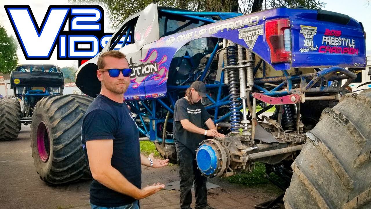 Monster Truck Rollover, Bloomsburg PA, Part 1