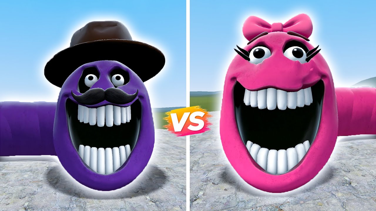 NEW ROBLOX HUNGRY SNAKE DADDY VS HUNGRY SNAKE MOMMY in Garry's Mod