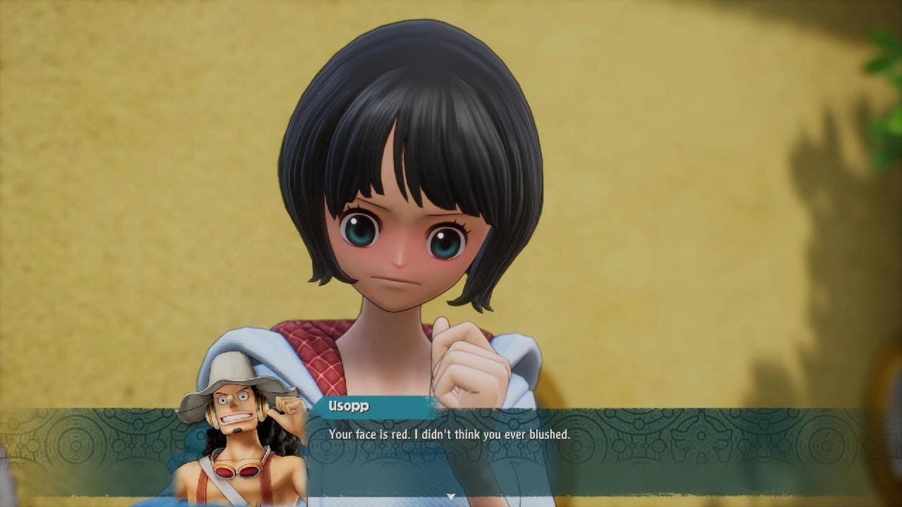 ONE PIECE ODYSSEY Lim saying Luffy's name 1st time YouTube