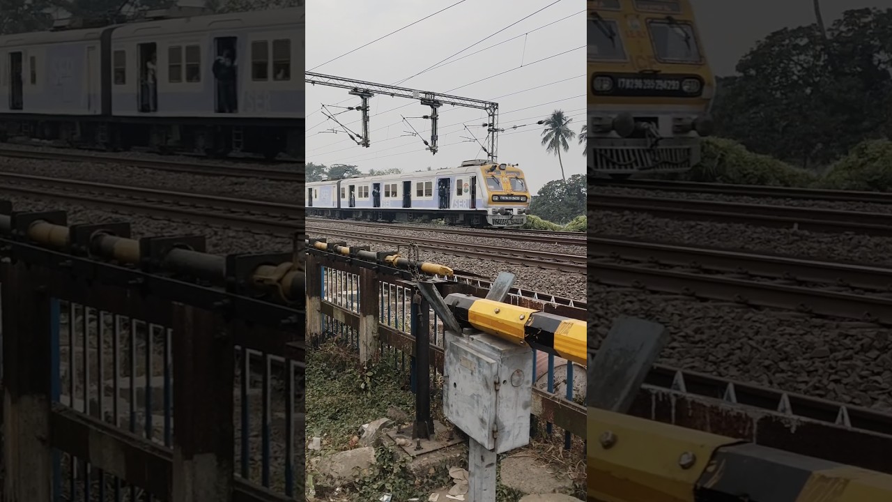 Two Trains Cross at Full Speed 🚆💨 | Indian Railways Power 