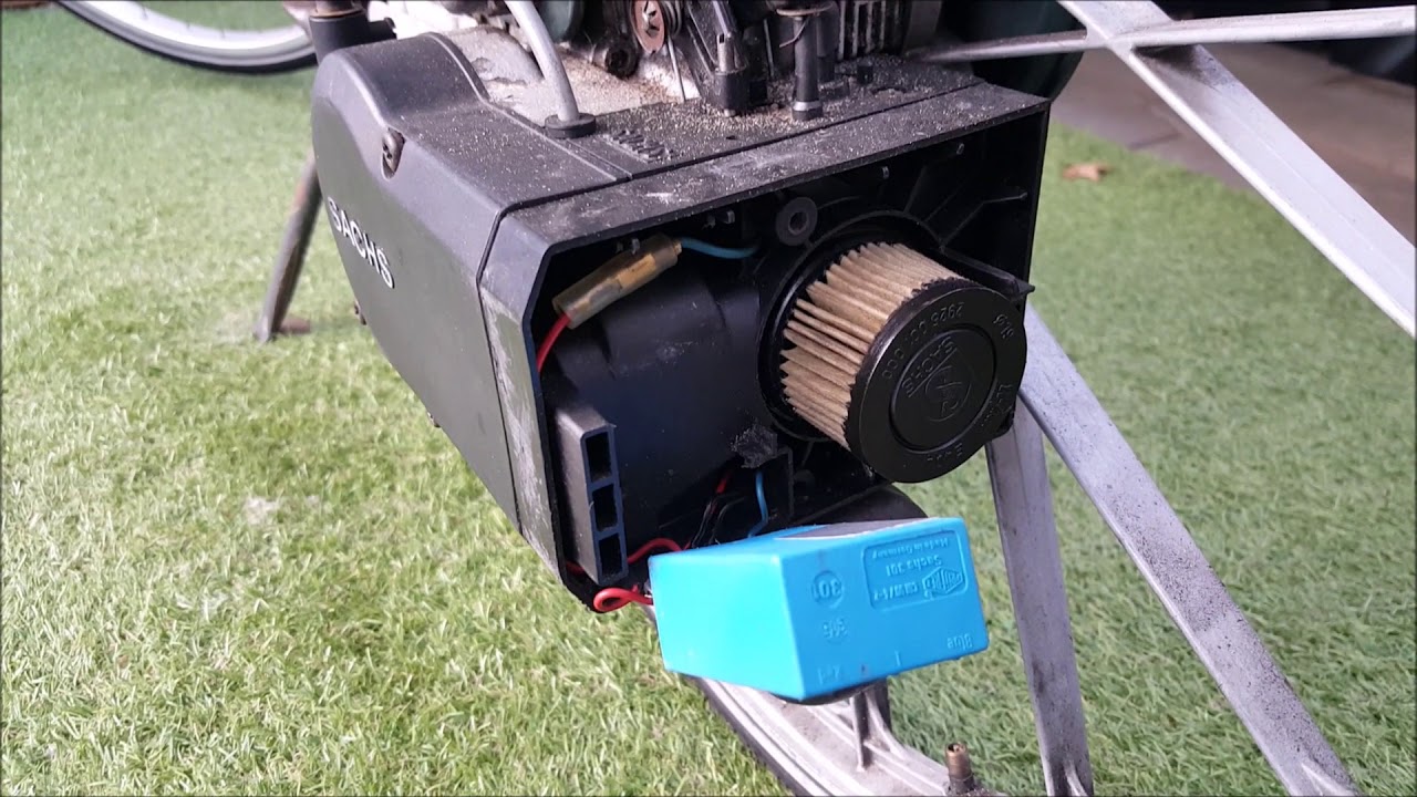 Spartamet zonder luchtfilter starten - YouTube