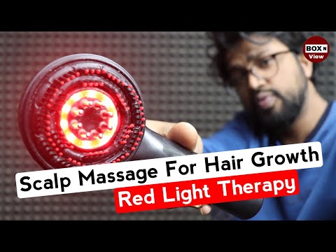 Best Scalp Massager For Hair Growth | Arvox Oil Applicator Massager Review  | Red Light Therapy