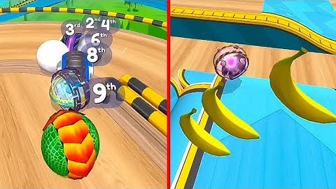 GOING BALLS Banana Frenzy+Epic Race+Portal Run New Update Mobile Gameplay iOS,Android Walkthrough