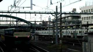 EF65 501大宮発車と青梅線E233系大宮到着